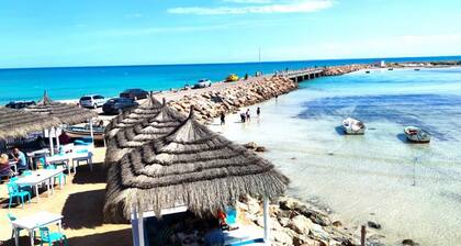 Dar Ranya - Midoun Djerba - 8 pers - piscine & mer