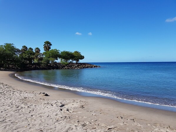 Tæt på stranden