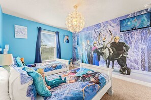 6 bedrooms, iron/ironing board, travel crib, WiFi