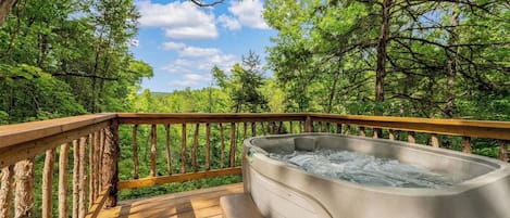 Baignoire à remous extérieure