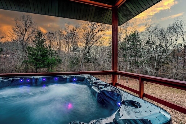 Hot Tub On Deck
