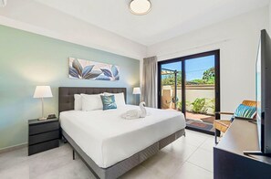 2 Schlafzimmer, Zimmersafe, Bügeleisen/Bügelbrett, Reisekinderbett