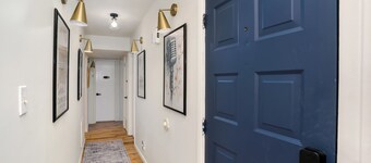 Stylish 3BR w/EV charger,Firepit, workspace,fast wifi,vinyl, near downtown Macon