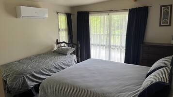 2 habitaciones y ropa de cama