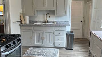 Microwave, oven, stovetop