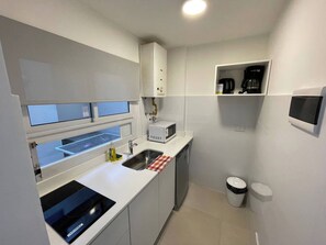 Lejlighed - 1 soveværelse - ryger - terrasse | Interiør
