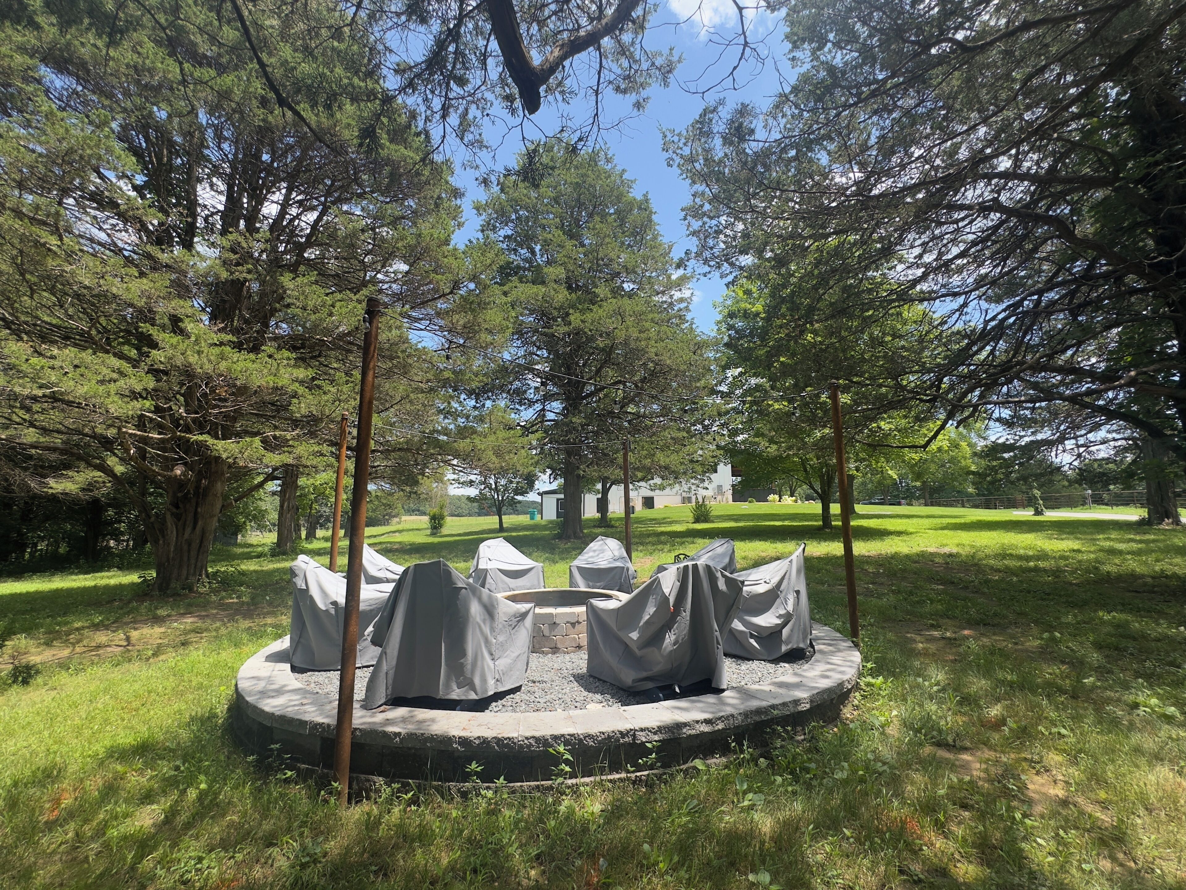 Enceinte de l’hébergement