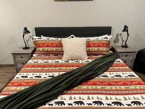 1 chambre, fer et planche à repasser, Wi-Fi, draps fournis