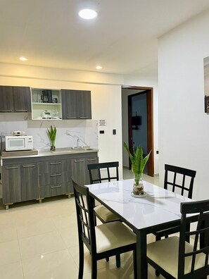 Familienapartment | Eigene Küche