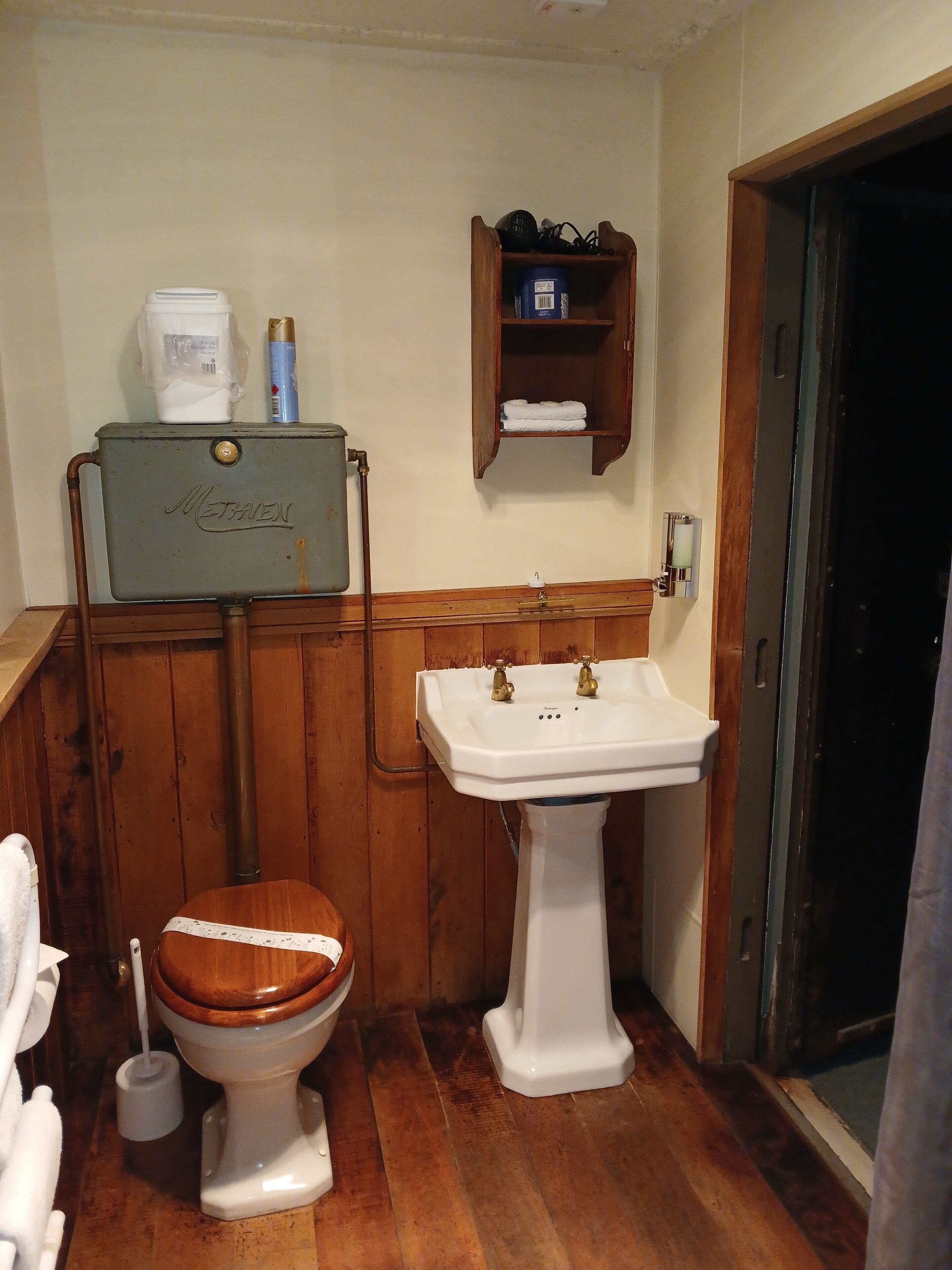 The vault bathroom