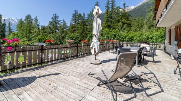 Outdoor dining - LE CEMBRO - VAL CENIS (VAL CENIS)