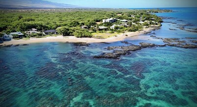 Puako Beach + Sunsets. Feel the Sea Breeze, Hear Calming Surf. Steps to Beach


