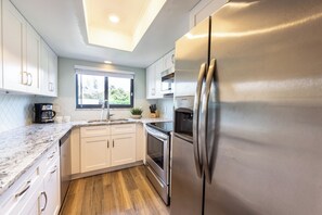 Microwave, oven, dishwasher - Walk to No-Drive Beach - 3BR Condo w Pools, Patio & Amenities (New Smyrna Beach)