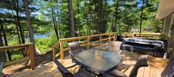 Foreman Lakefront Cabin Hot Tub! Dog Friendly!