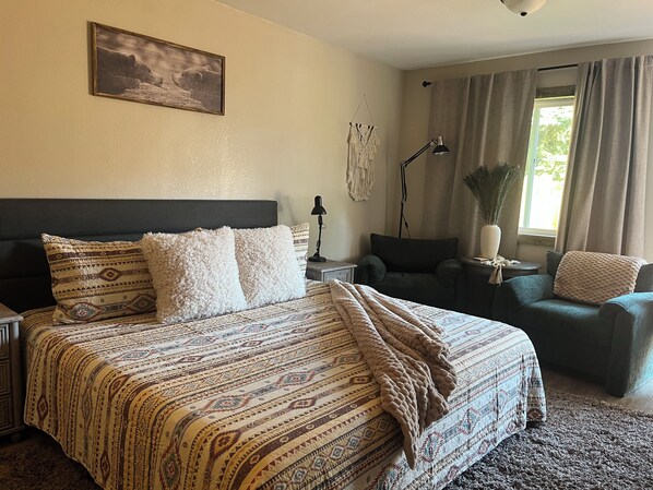 1 Schlafzimmer, Bügeleisen/Bügelbrett, kostenloses WLAN, Bettwäsche