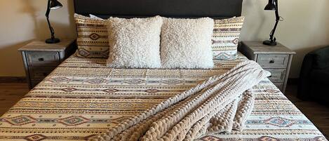 1 Schlafzimmer, Bügeleisen/Bügelbrett, kostenloses WLAN, Bettwäsche