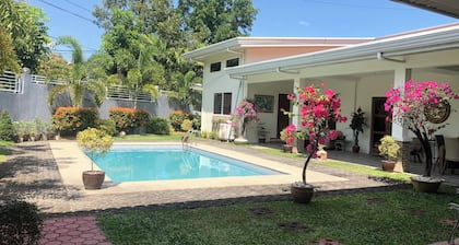 The Villa where you can rent the entire classical villa 700sqm with pool garden.