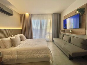 1 soverom, strykejern/-brett, wi-fi og sengetøy