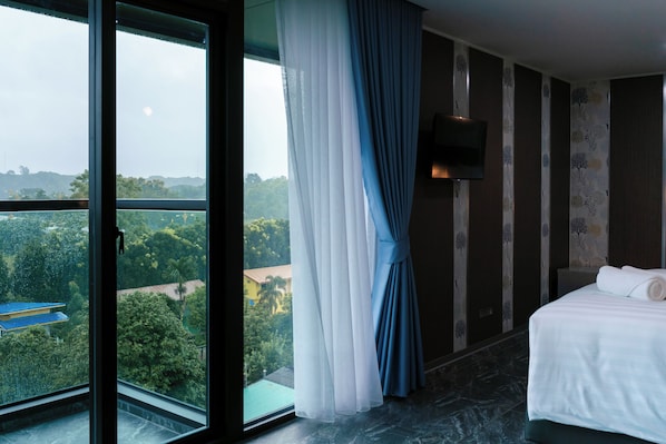Wifi gratis y ropa de cama