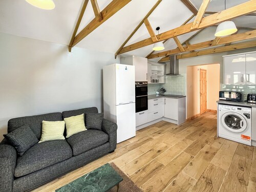 Very spacious property across the road from a lovely golden sanded beach.