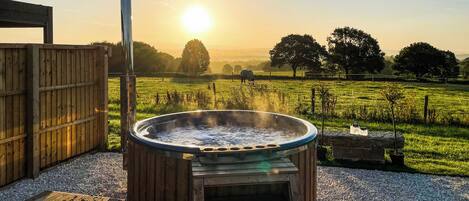 Baignoire à remous extérieure