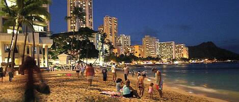 Beach nearby, beach towels