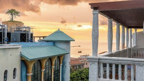 Vista del paisatge des de l'allotjament