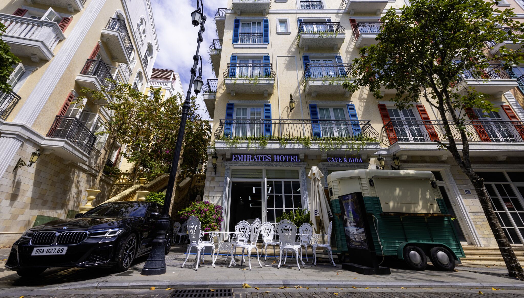 Fachada del alojamiento