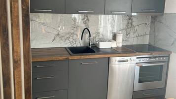 Oven, stovetop, dishwasher