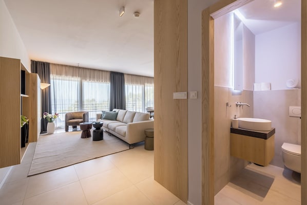 Deluxe penthouse | Woonruimte