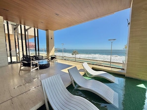 Terrace/patio - Condo On the Malecón with Views By GPSRentas (Mazatlan)