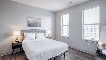 1 soveværelse, skrivebord, strygejern/strygebræt, Wi-Fi