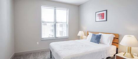 1 bedroom, desk, iron/ironing board, WiFi