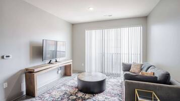 Televisie en een kantoor