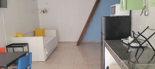 Soothing apartment with AC in Rio San Juan that fits 7 guests