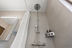 Hair dryer, towels