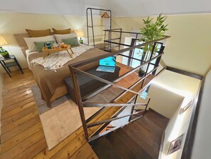 1 chambre, fer et planche à repasser, Wi-Fi gratuit, draps fournis