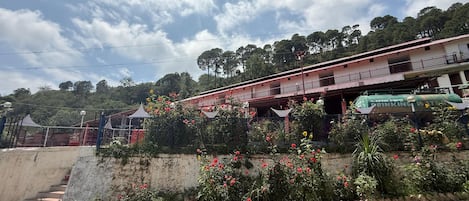 Entrada de la propiedad