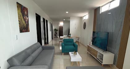 Moderdo Apt 3 Bedrooms with WIFI in the courtyards Cúcuta