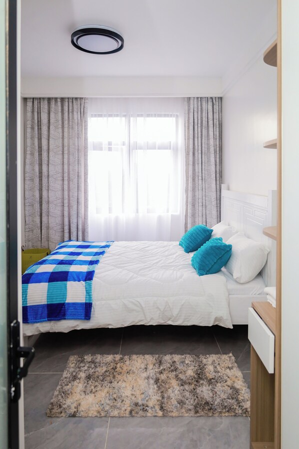 1 bedroom, WiFi, bed sheets