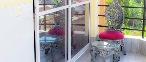 Klassieke studio suite, balkon | Terras