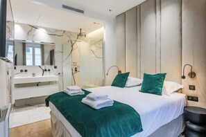 Apartamento | 2 dormitorios, tabla de planchar con plancha, ropa de cama