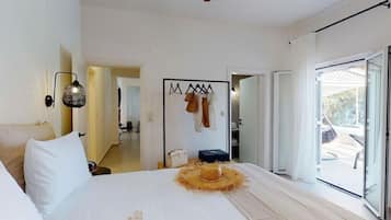 Suíte estúdio básica | Cofres nos quartos, ferros/tábuas de passar roupa, Wi-Fi de cortesia