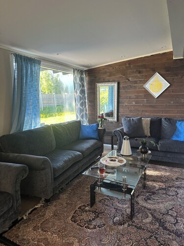 Charming 1-bedroom house with WiFi, AC in lovely Ridabu Hamar