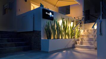 Entrada de la propiedad