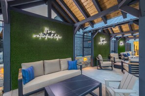 Àrea exterior de l'allotjament