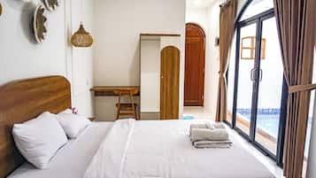 Habitación Deluxe, 1 cama Queen size | Escritorio, espacio para trabajar con laptop y wifi gratis