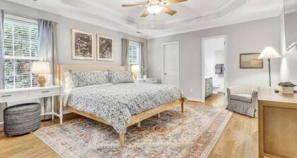 One-Level 3BR, Yard & Firepit