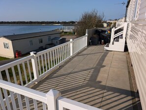 Apartment, 3 Bedrooms, Terrace, Garden View | Terrace/patio - The Seaflower - With Lake Views (Millom)