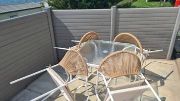 Apartemen, 3 kamar tidur, teras, pemandangan kebun | Balkon